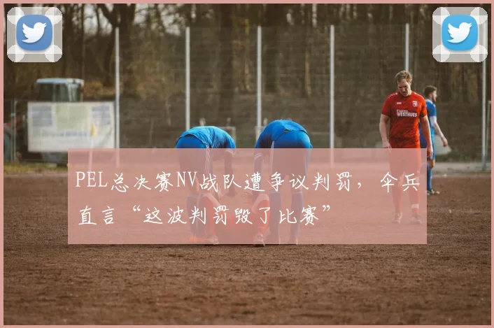 PEL总决赛NV战队遭争议判罚,伞兵直言“这波判罚毁了比赛”